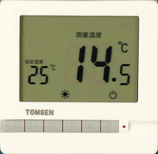 TM801系列大屏液晶显示定时型温控器